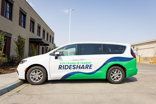 BFT rideshare van.